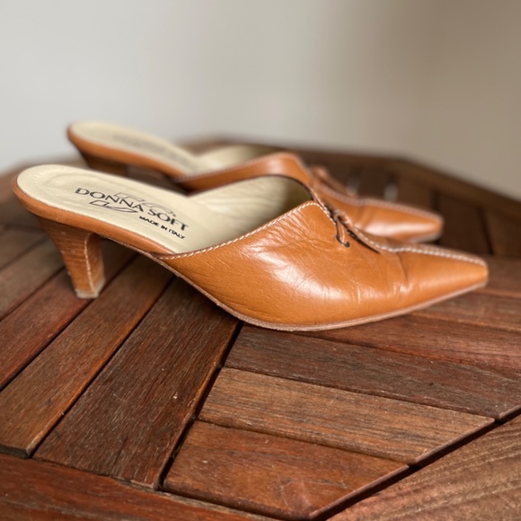 Leather mules made in Italy size 37 - Picture 5 of 6